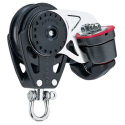 40 mm Harken 2645 Block - Swivel, Cam Cleat | Blackburn Marine Harken Sailing Hardware